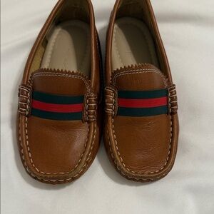 Elephantito Club Loafer with Red and Green Stripes